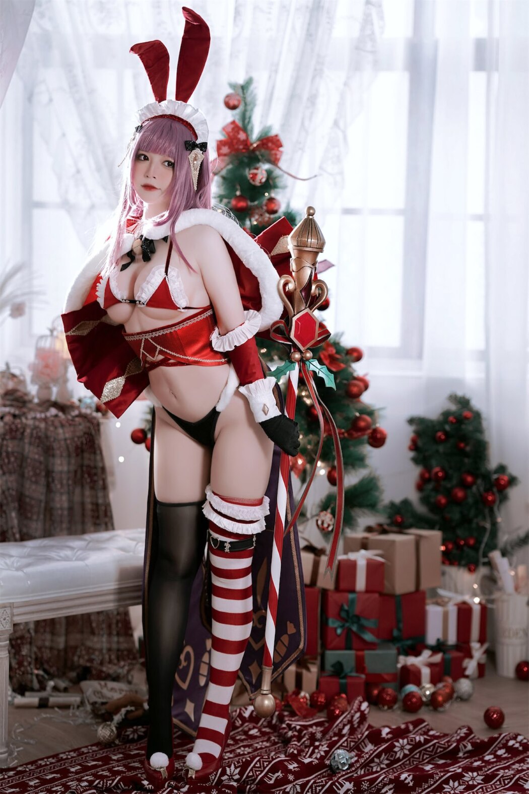 Coser@半半子 Christmas Bunny Aike