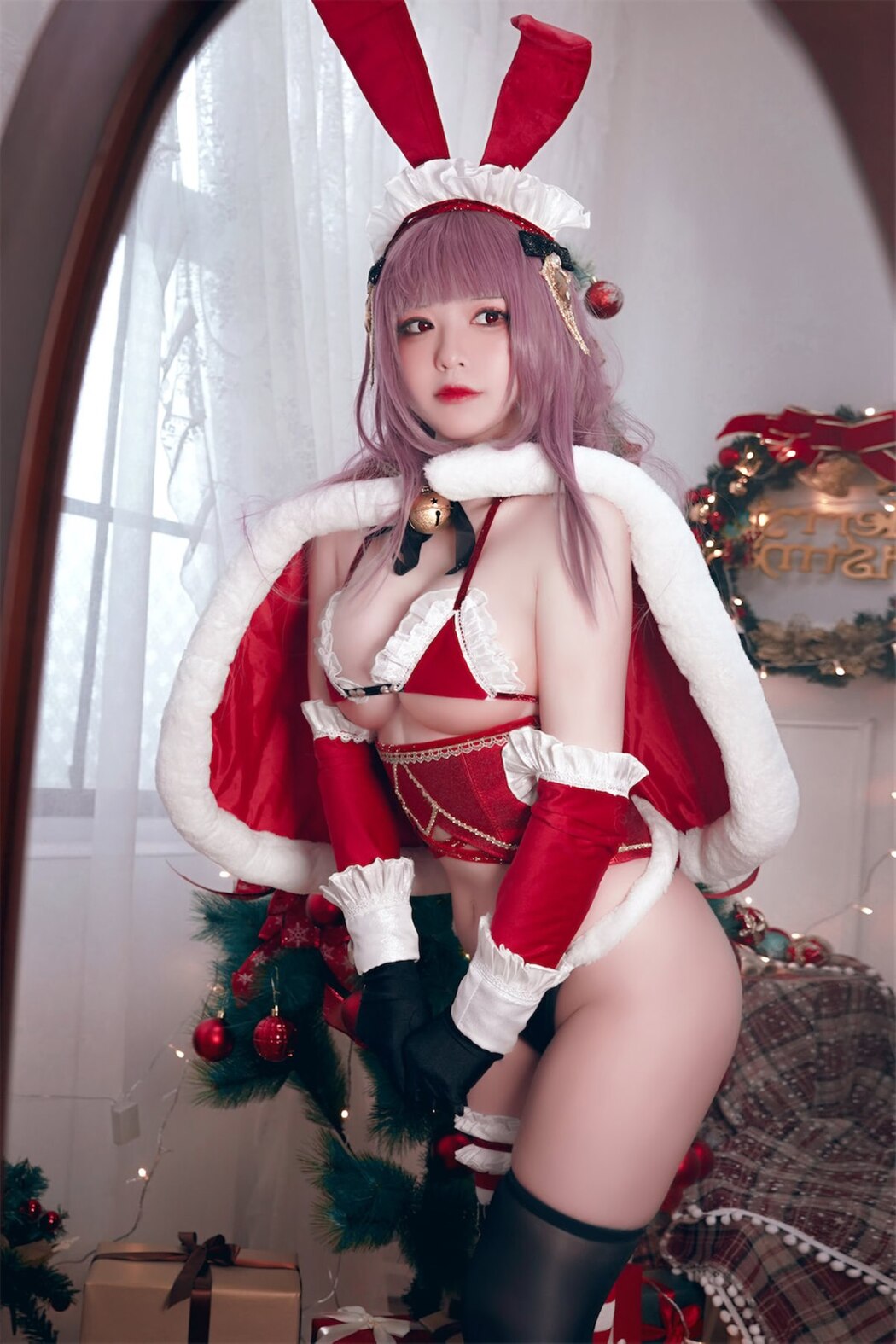 Coser@半半子 Christmas Bunny Aike