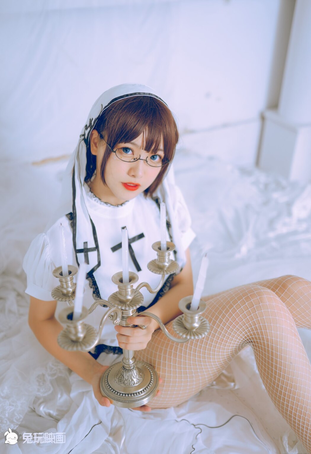 Coser@兔玩映画 Vol.050 白色修女