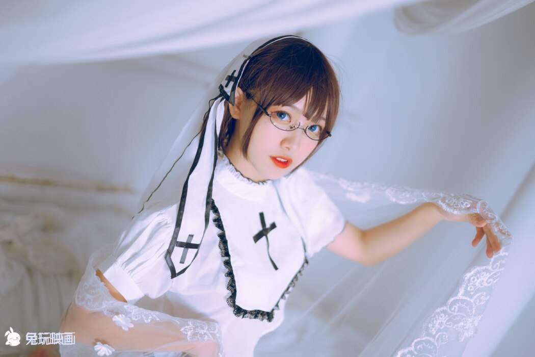 Coser@兔玩映画 Vol.050 白色修女