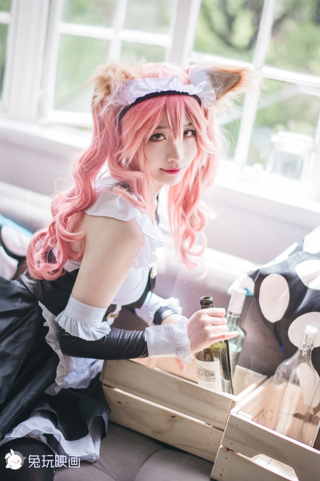 Coser@兔玩映画 Vol.047 女仆玉藻前