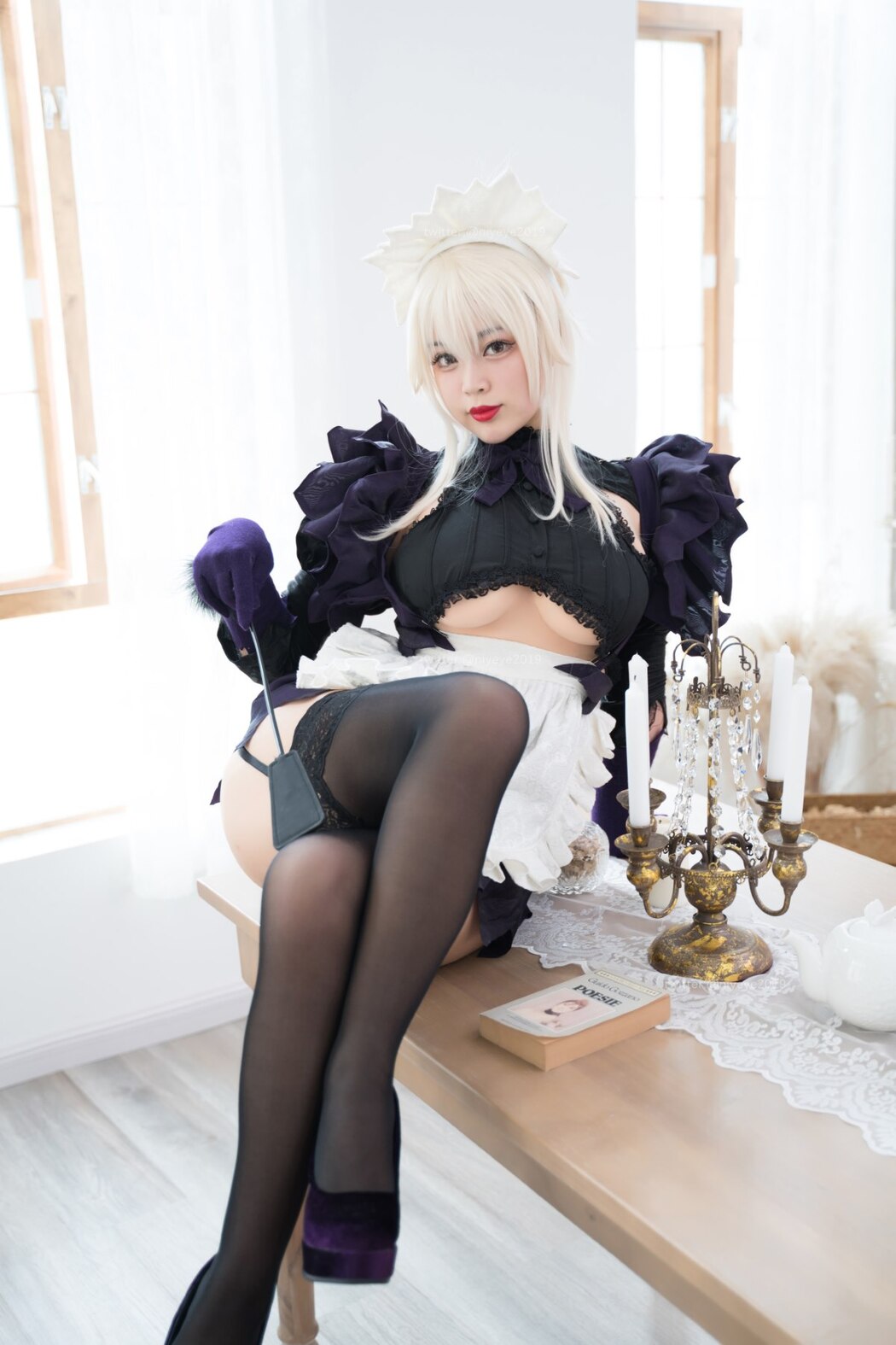 Coser@白烨 Vol.054 黑枪呆女仆