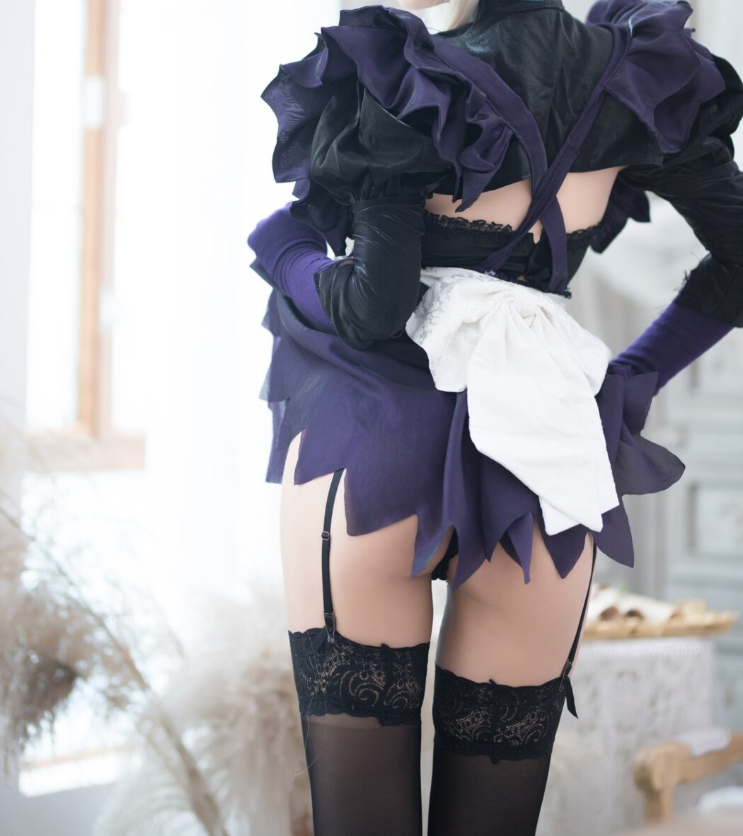 Coser@白烨 Vol.054 黑枪呆女仆