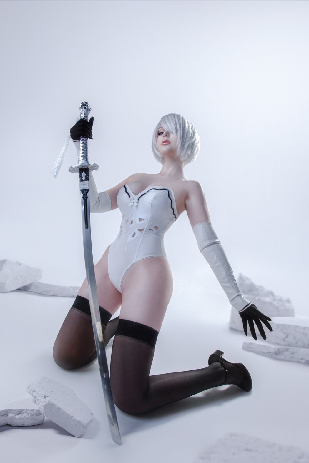 Coser@Sayathefox 2B The White Body