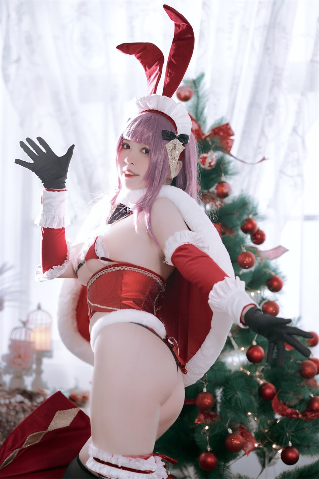 Coser@半半子 Christmas Bunny Aike