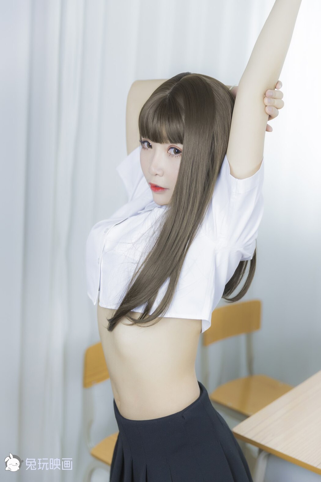 Coser@兔玩映画 Vol.044 等你下课