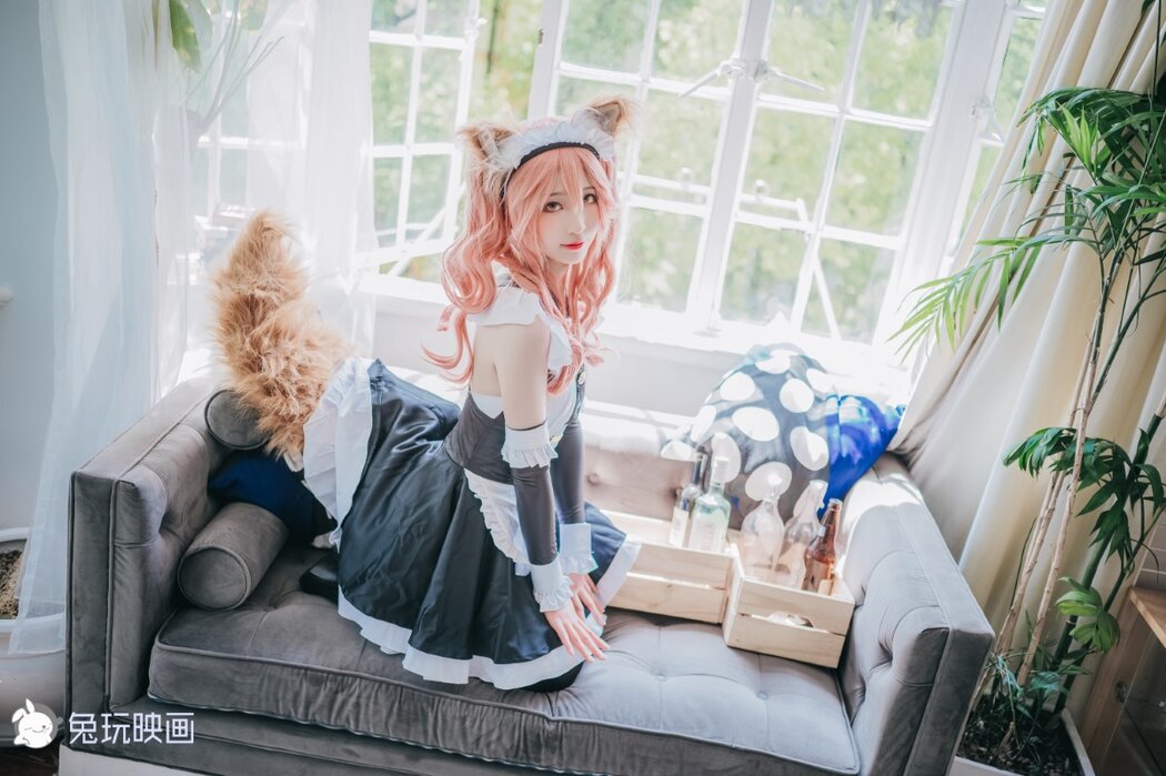 Coser@兔玩映画 Vol.047 女仆玉藻前