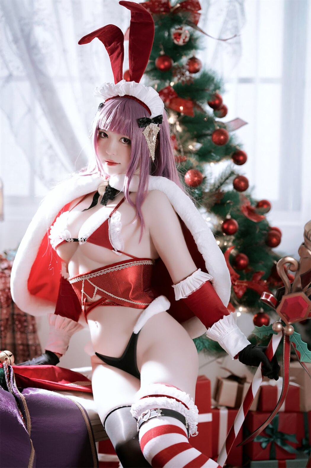 Coser@半半子 Christmas Bunny Aike