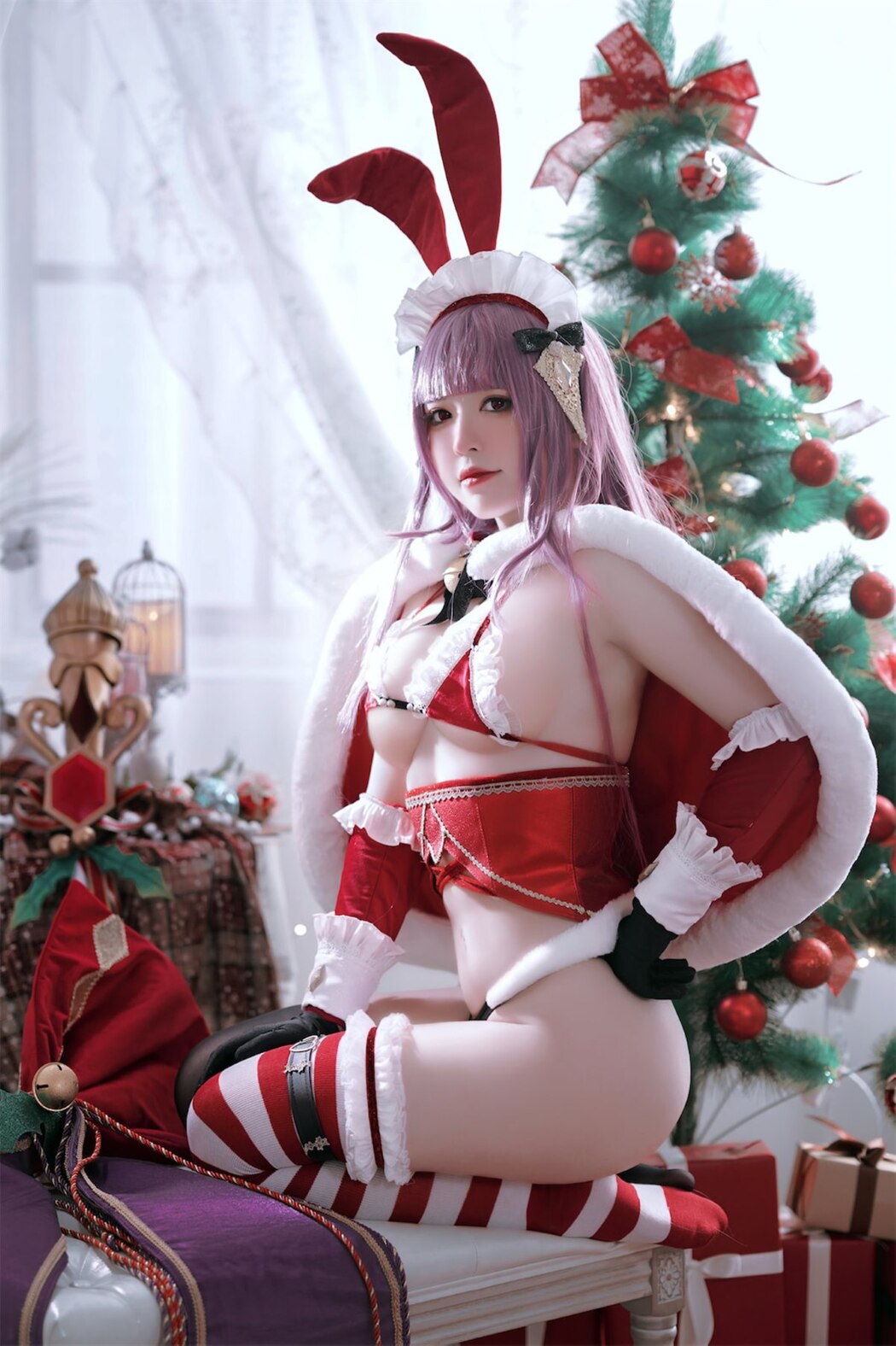 Coser@半半子 Christmas Bunny Aike