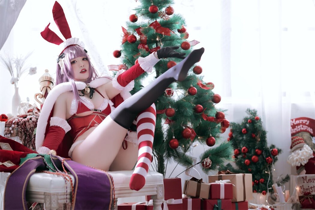 Coser@半半子 Christmas Bunny Aike