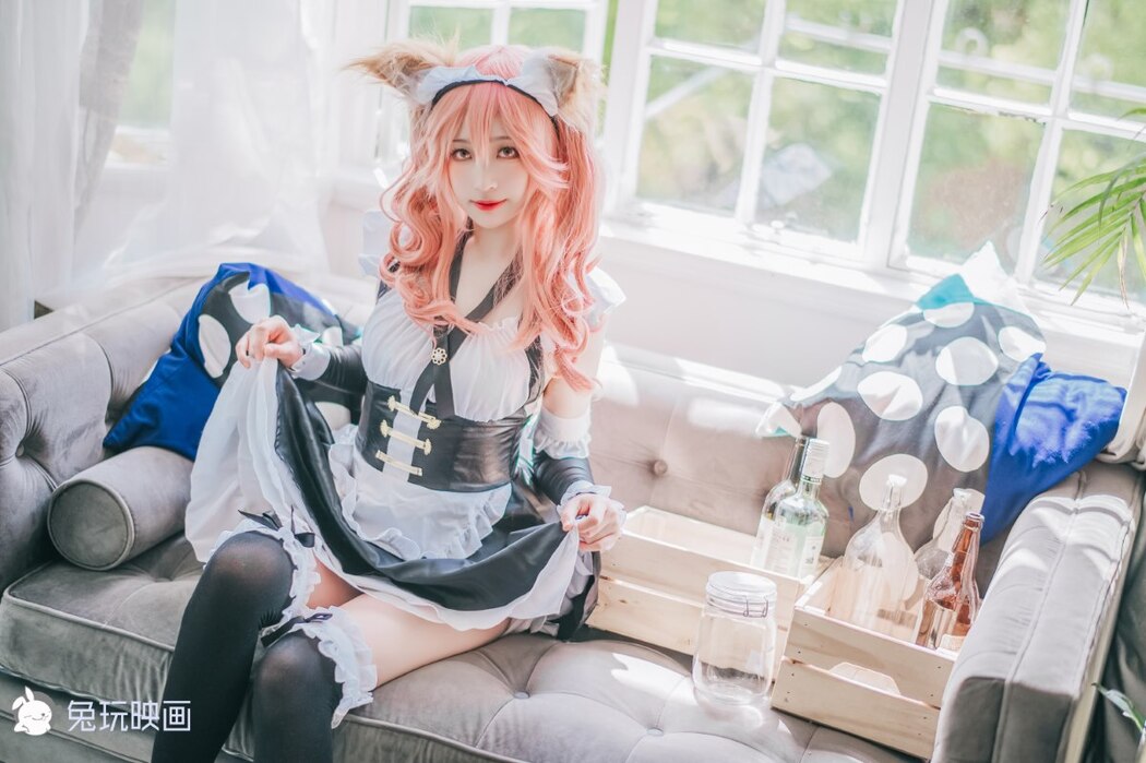 Coser@兔玩映画 Vol.047 女仆玉藻前