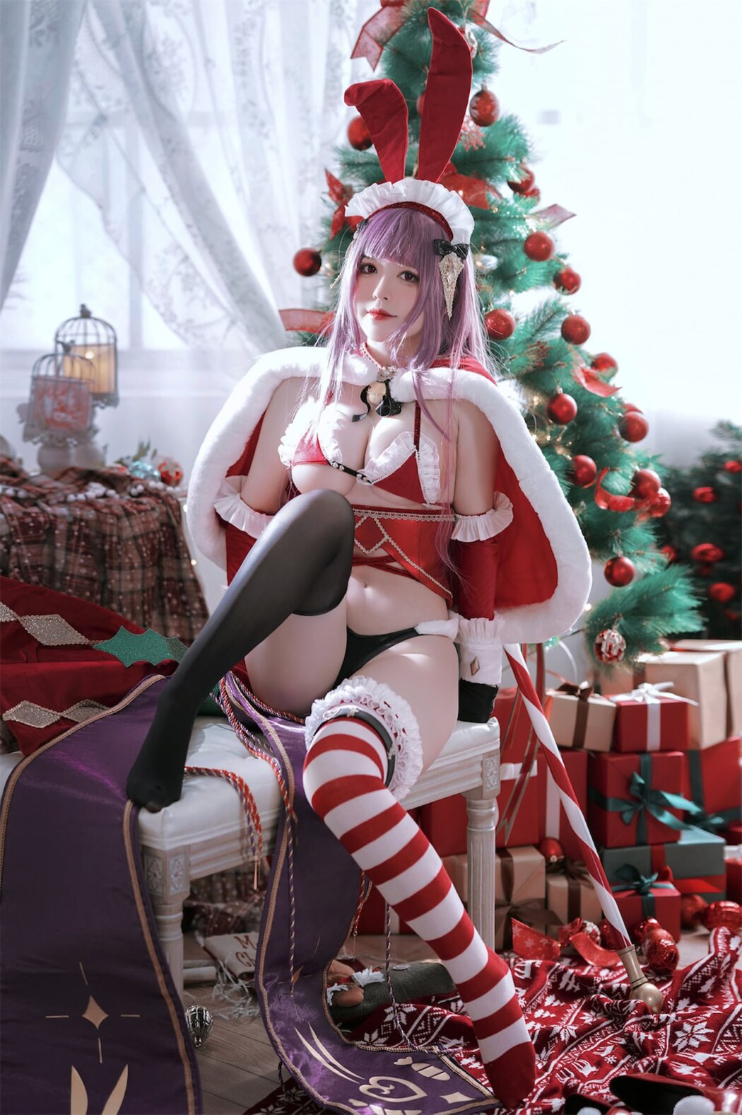 Coser@半半子 Christmas Bunny Aike