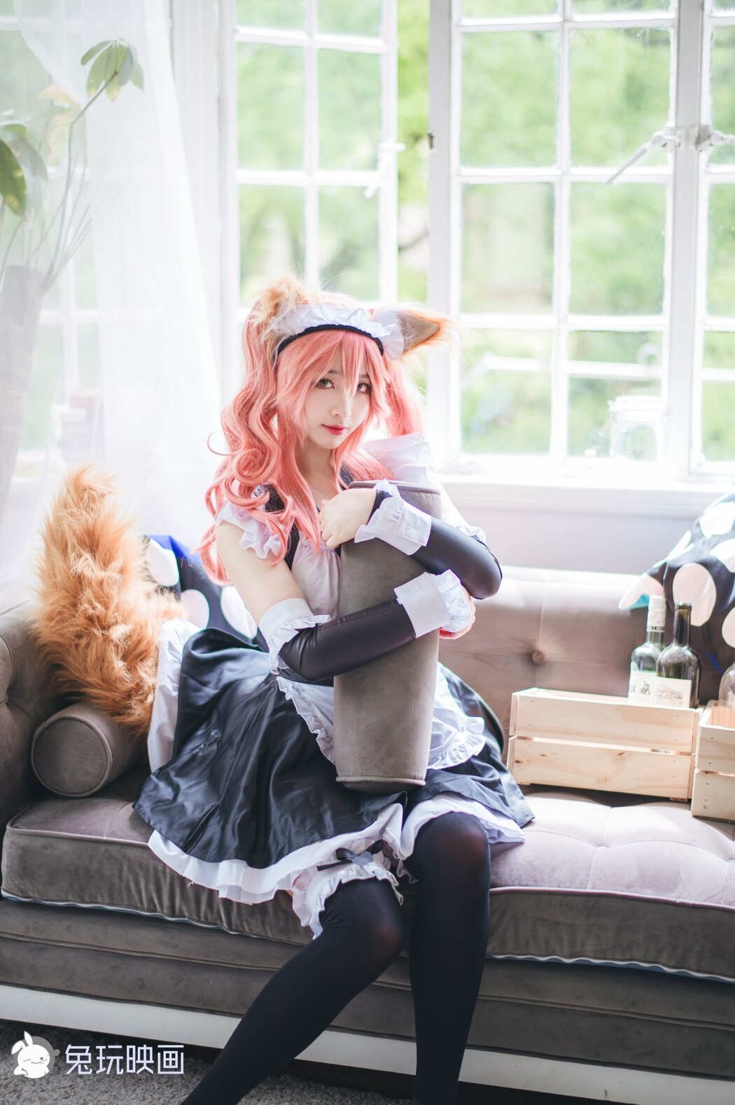 Coser@兔玩映画 Vol.047 女仆玉藻前