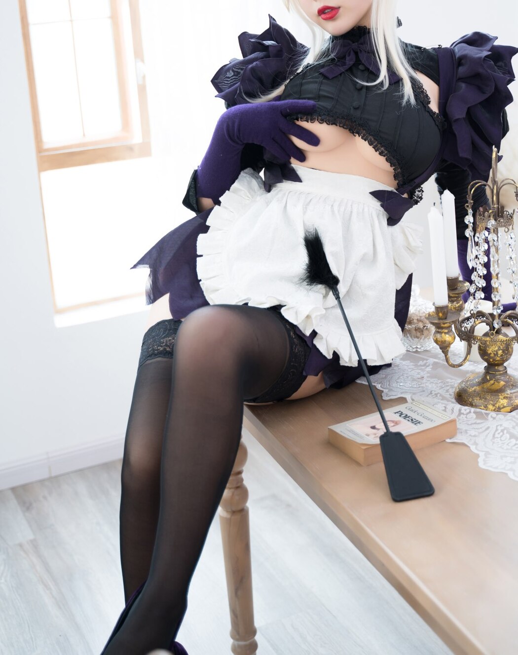 Coser@白烨 Vol.054 黑枪呆女仆