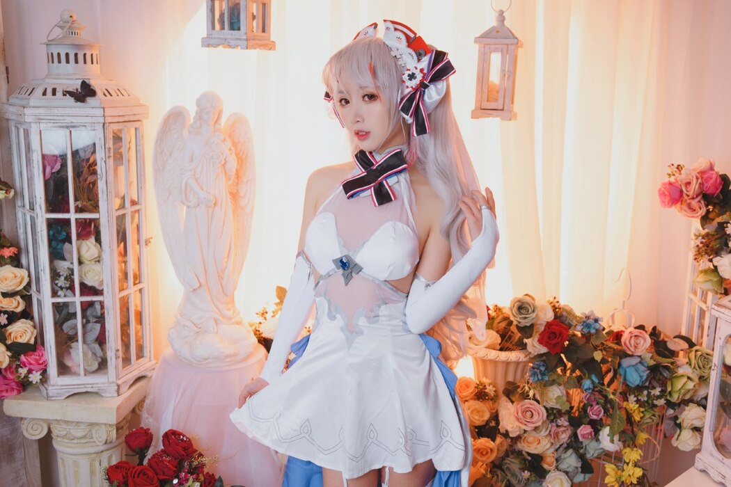 Coser@面饼仙儿 No.054 欧根花嫁