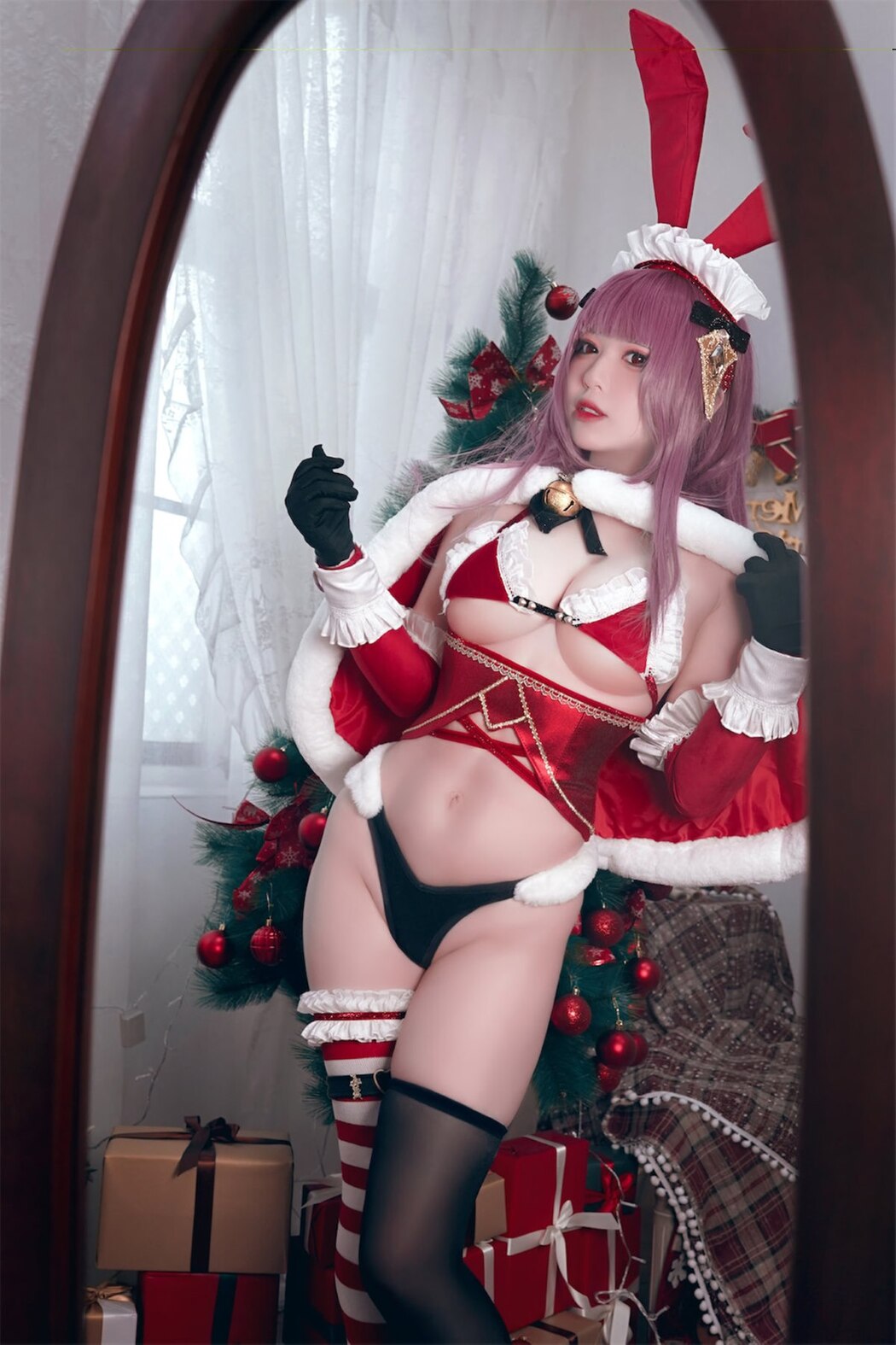 Coser@半半子 Christmas Bunny Aike