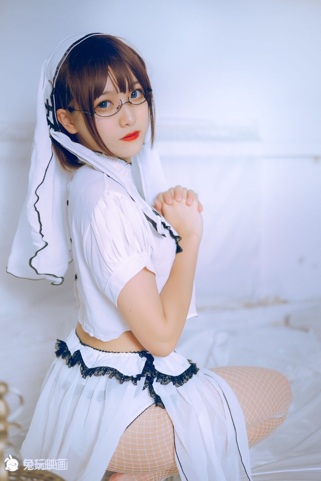 Coser@兔玩映画 Vol.050 白色修女