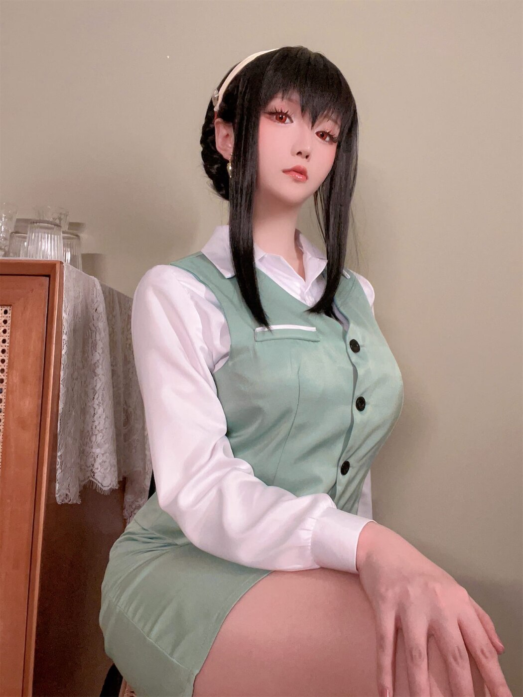 Coser@星之迟迟Hoshilily 圣诞节 约尔 OL制服