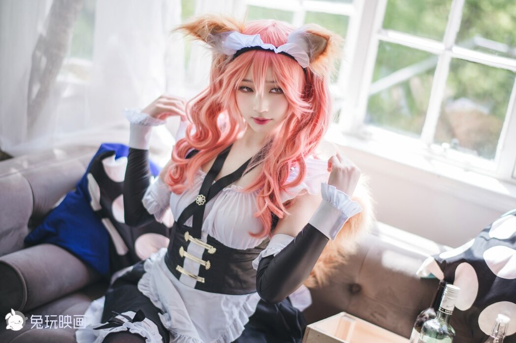 Coser@兔玩映画 Vol.047 女仆玉藻前