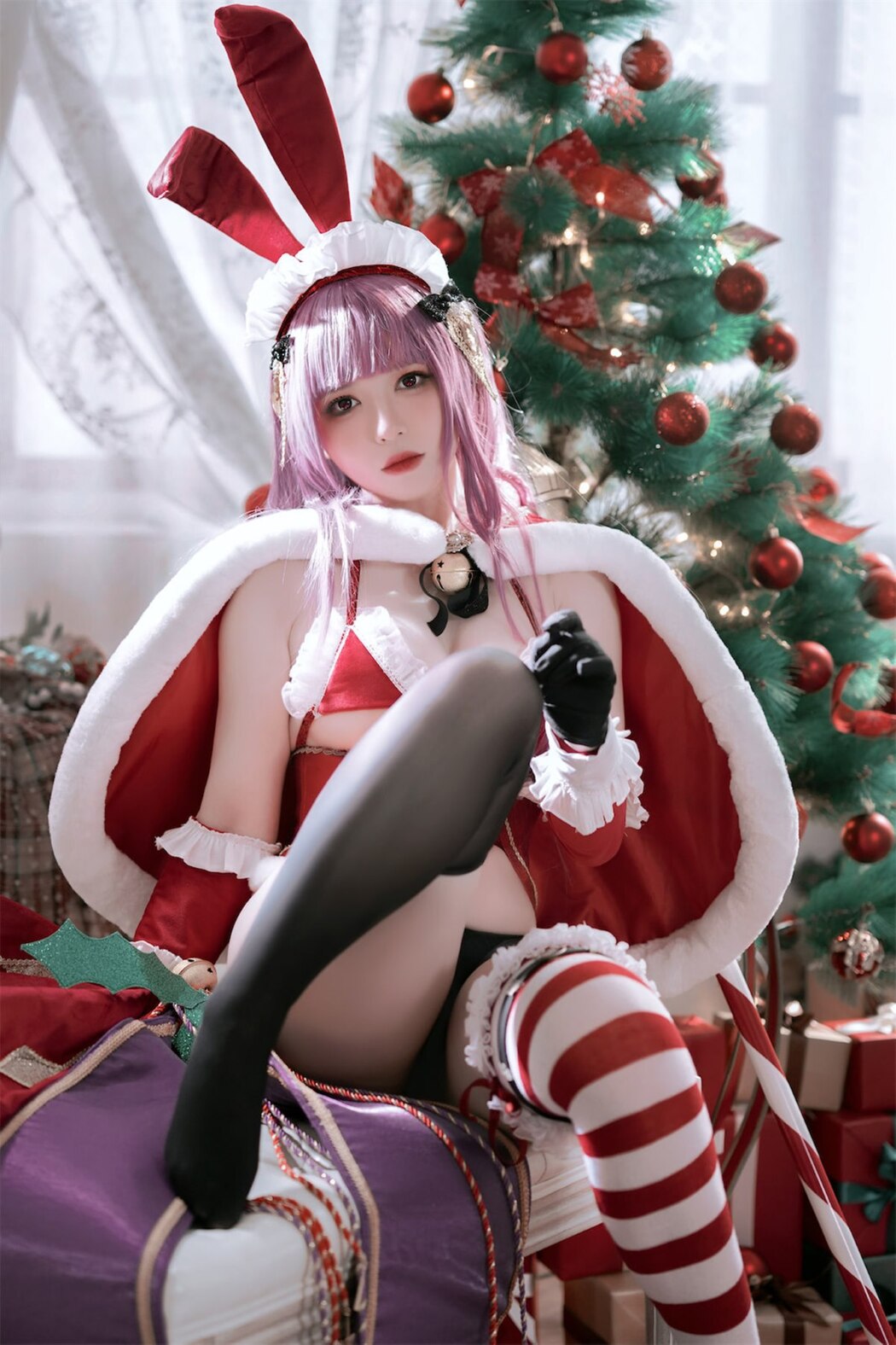 Coser@半半子 Christmas Bunny Aike