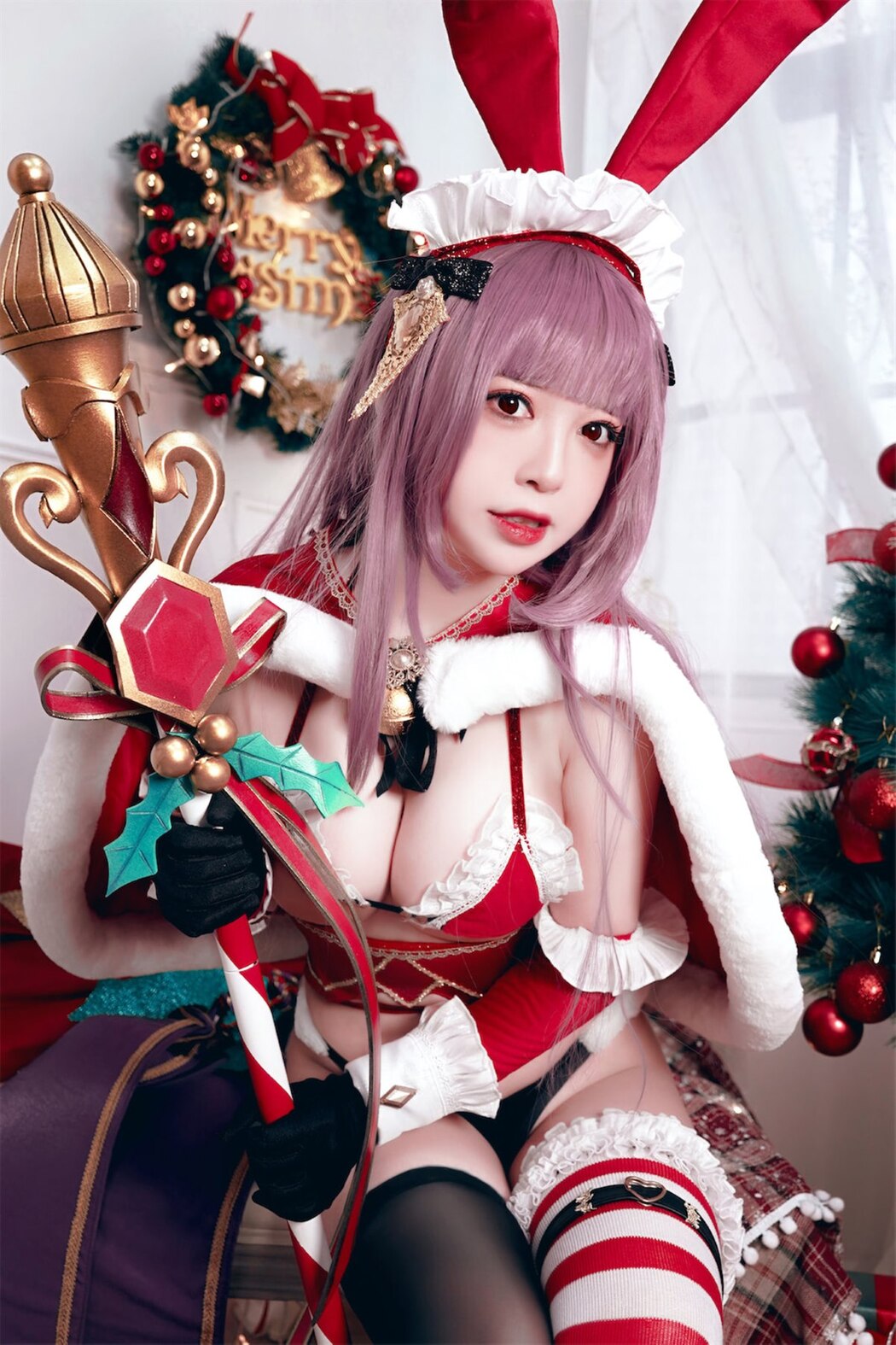 Coser@半半子 Christmas Bunny Aike