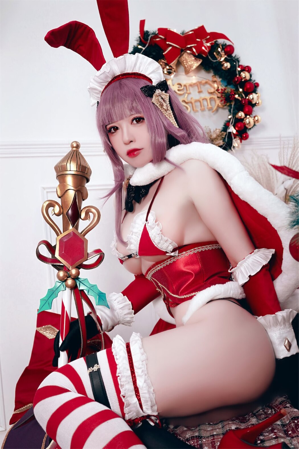 Coser@半半子 Christmas Bunny Aike