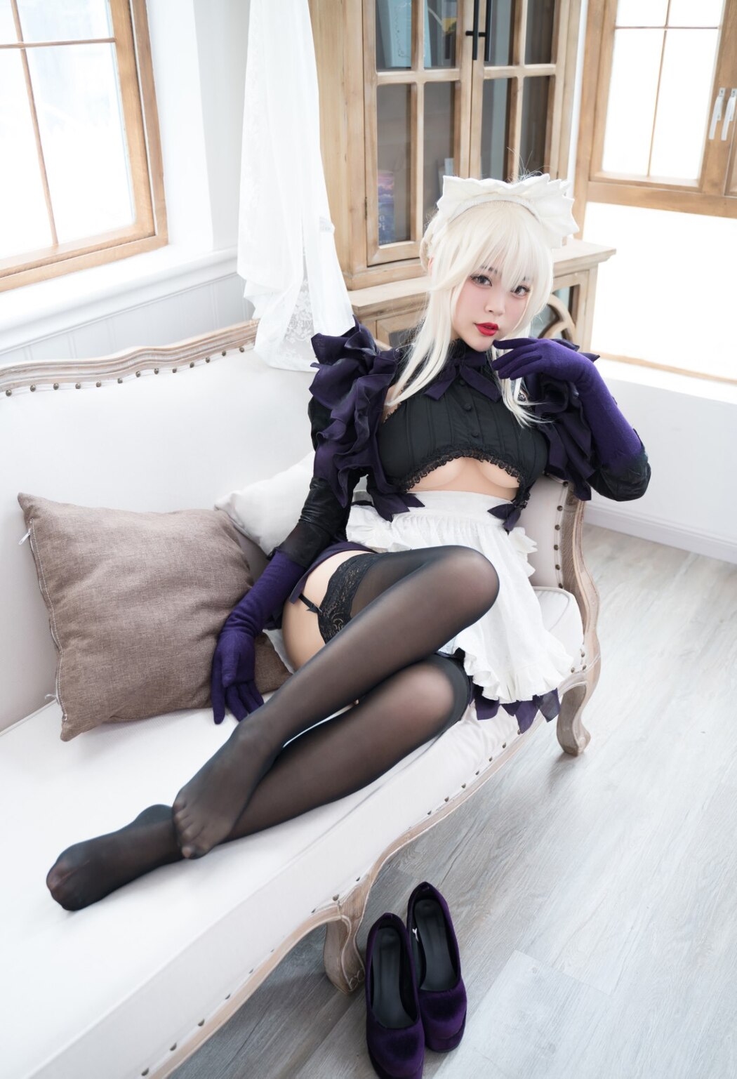 Coser@白烨 Vol.054 黑枪呆女仆