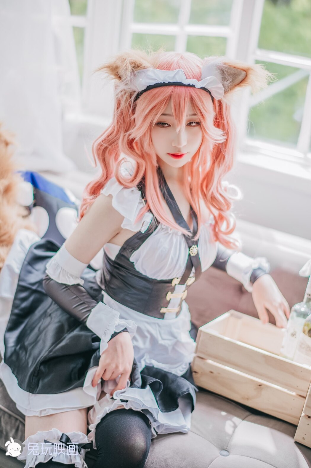 Coser@兔玩映画 Vol.047 女仆玉藻前