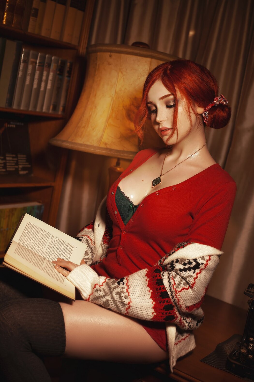 Coser@Sayathefox Triss Christmas