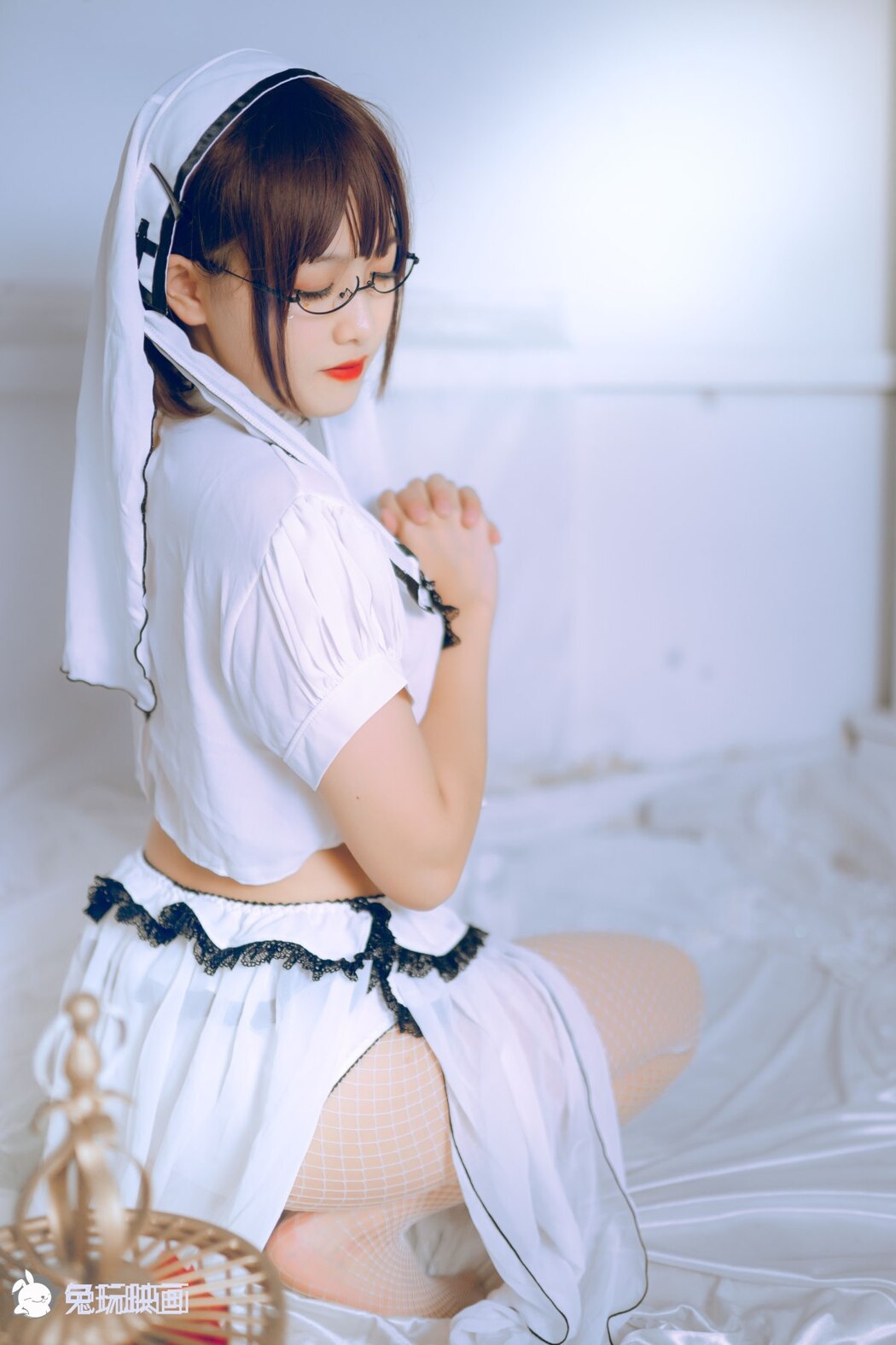 Coser@兔玩映画 Vol.050 白色修女