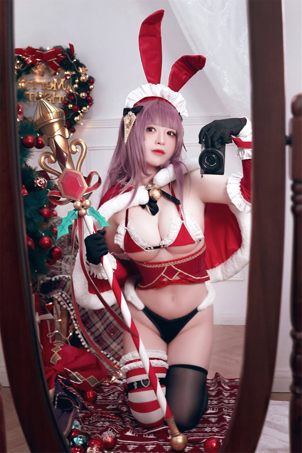 Coser@半半子 Christmas Bunny Aike