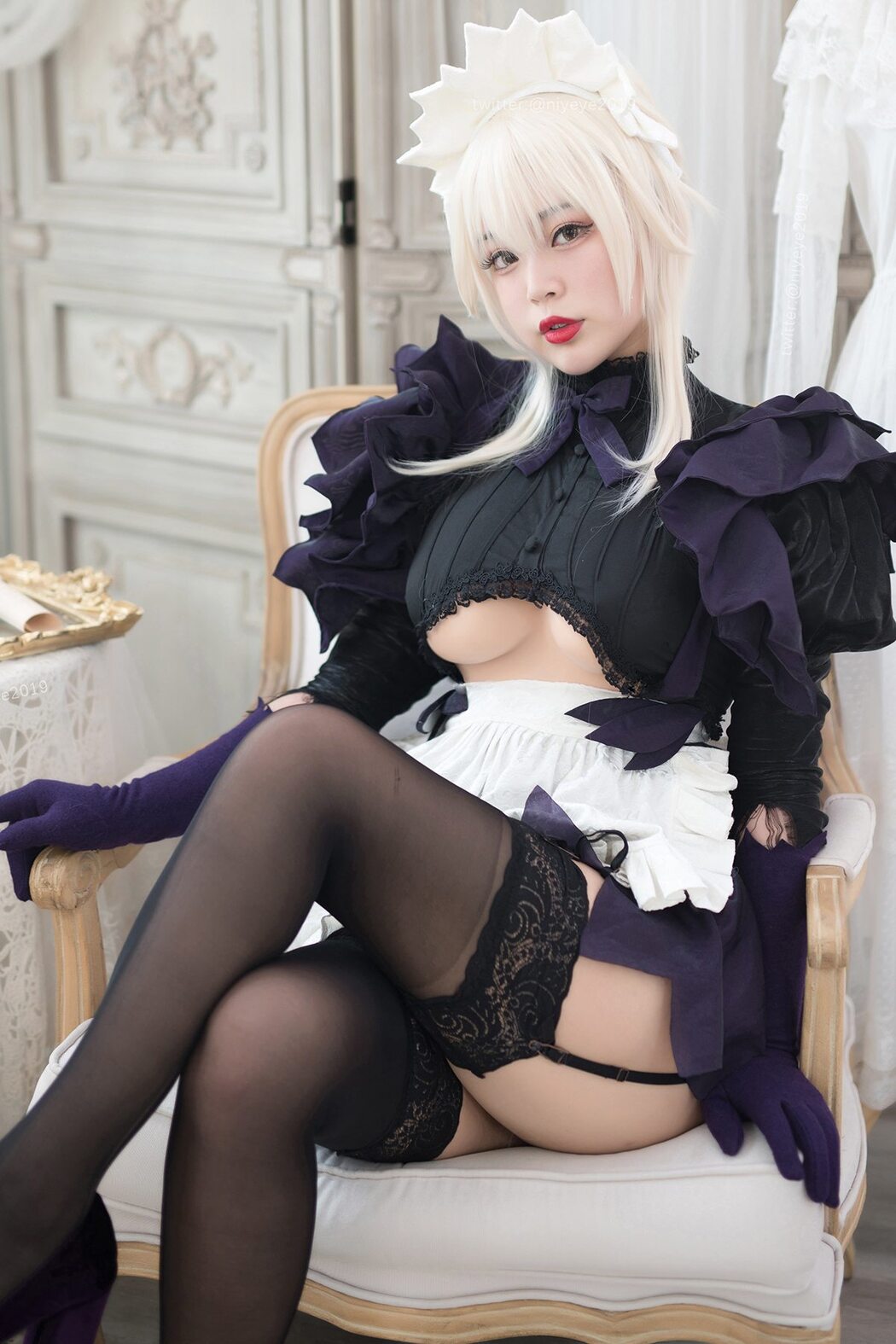 Coser@白烨 Vol.054 黑枪呆女仆 Cover Photo