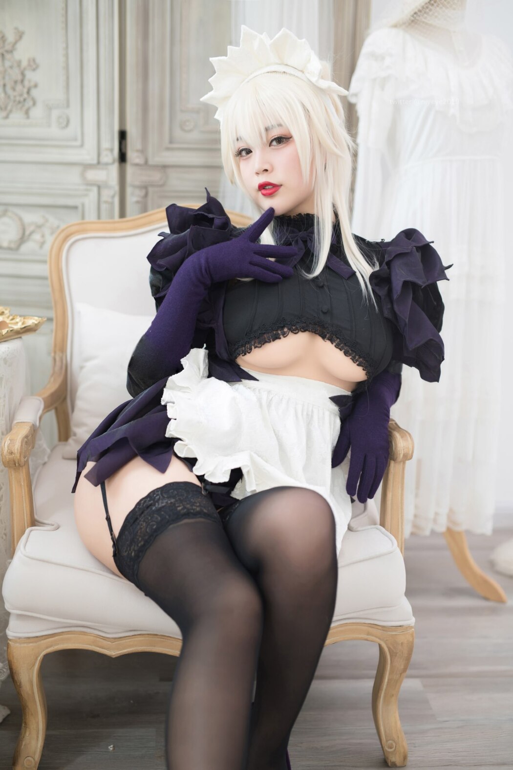 Coser@白烨 Vol.054 黑枪呆女仆