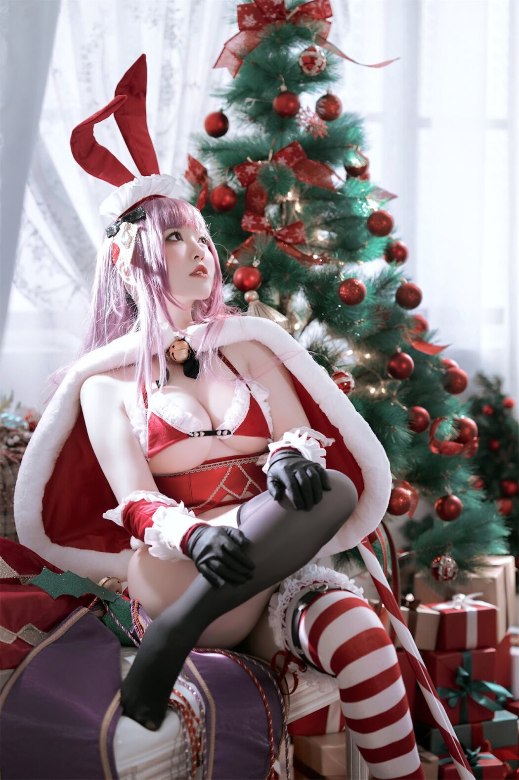 Coser@半半子 Christmas Bunny Aike