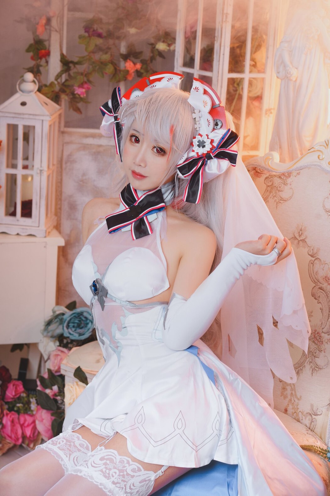 Coser@面饼仙儿 No.054 欧根花嫁