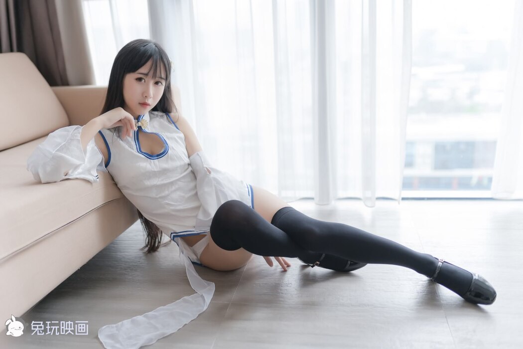 Coser@兔玩映画 Vol.046 白色旗袍