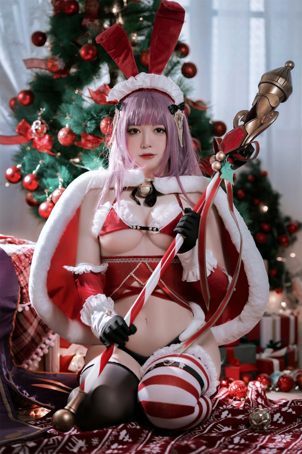 Coser@半半子 Christmas Bunny Aike