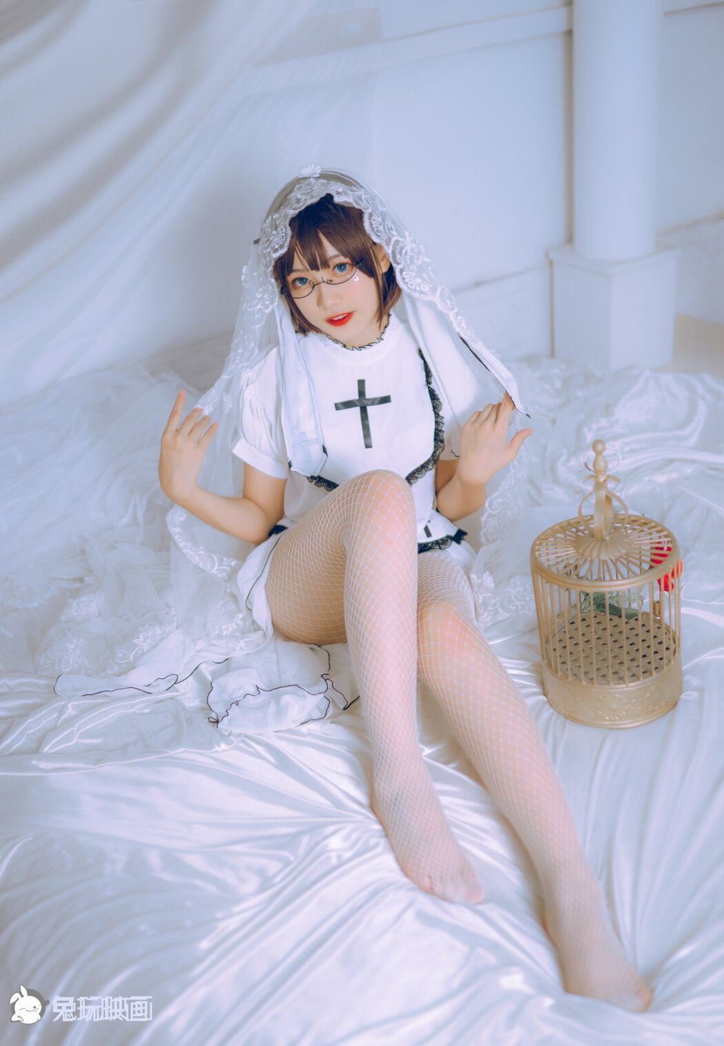 Coser@兔玩映画 Vol.050 白色修女