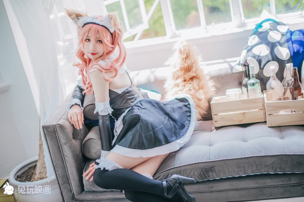 Coser@兔玩映画 Vol.047 女仆玉藻前