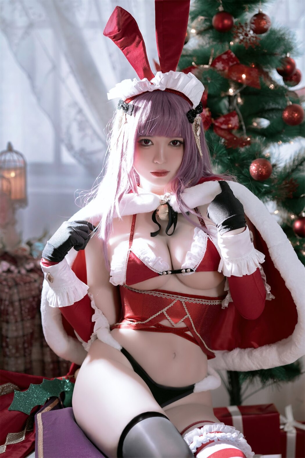 Coser@半半子 Christmas Bunny Aike