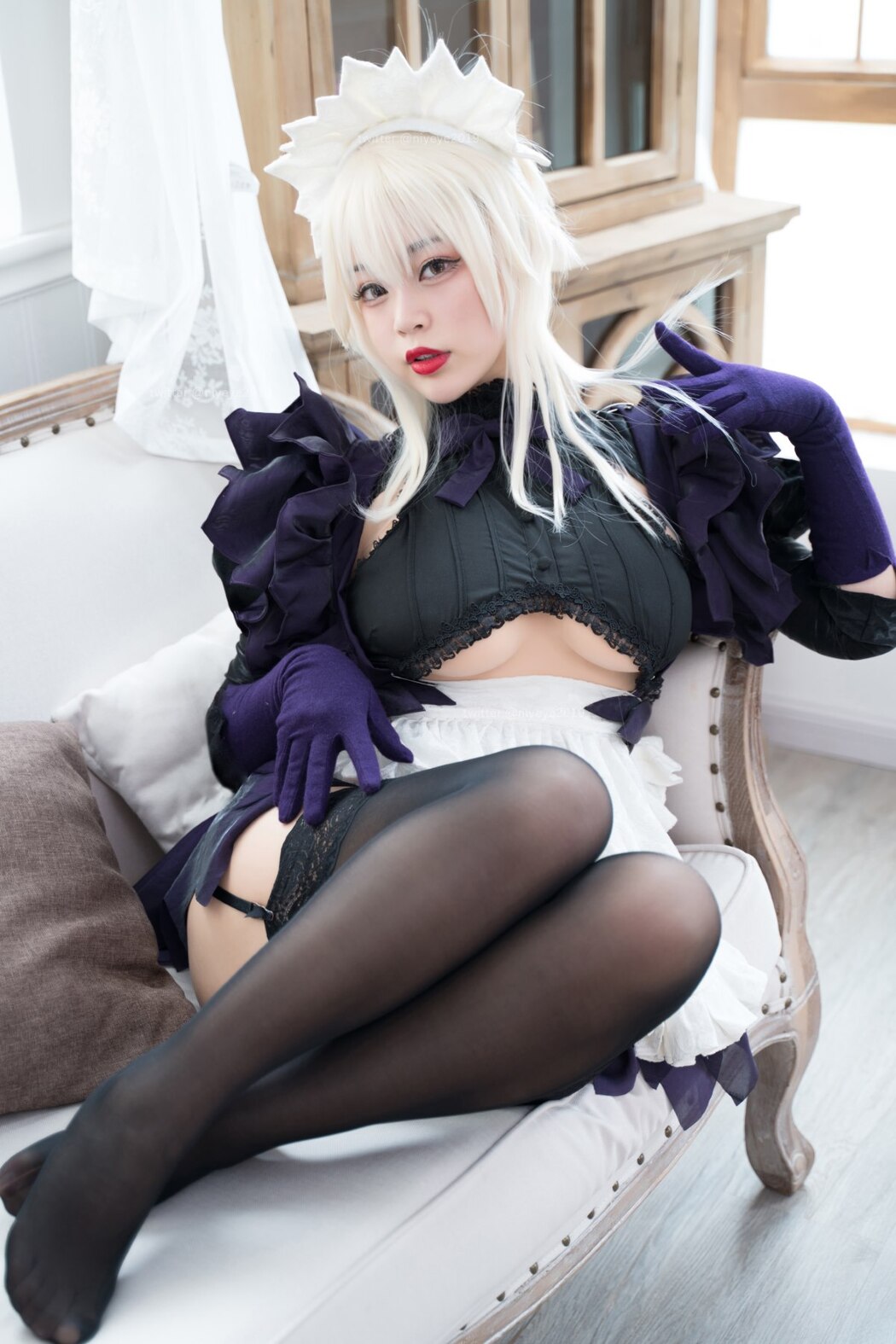 Coser@白烨 Vol.054 黑枪呆女仆