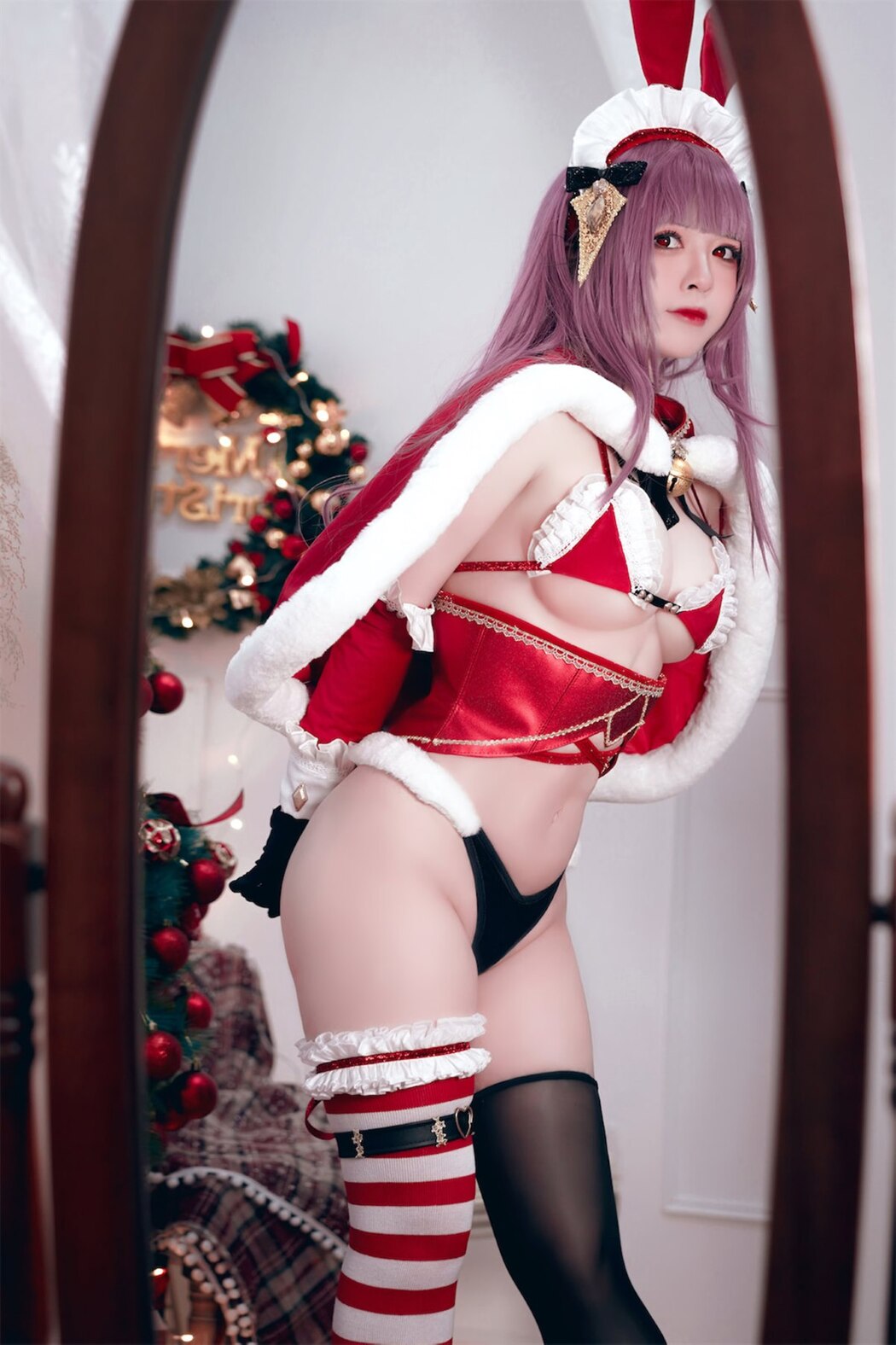 Coser@半半子 Christmas Bunny Aike