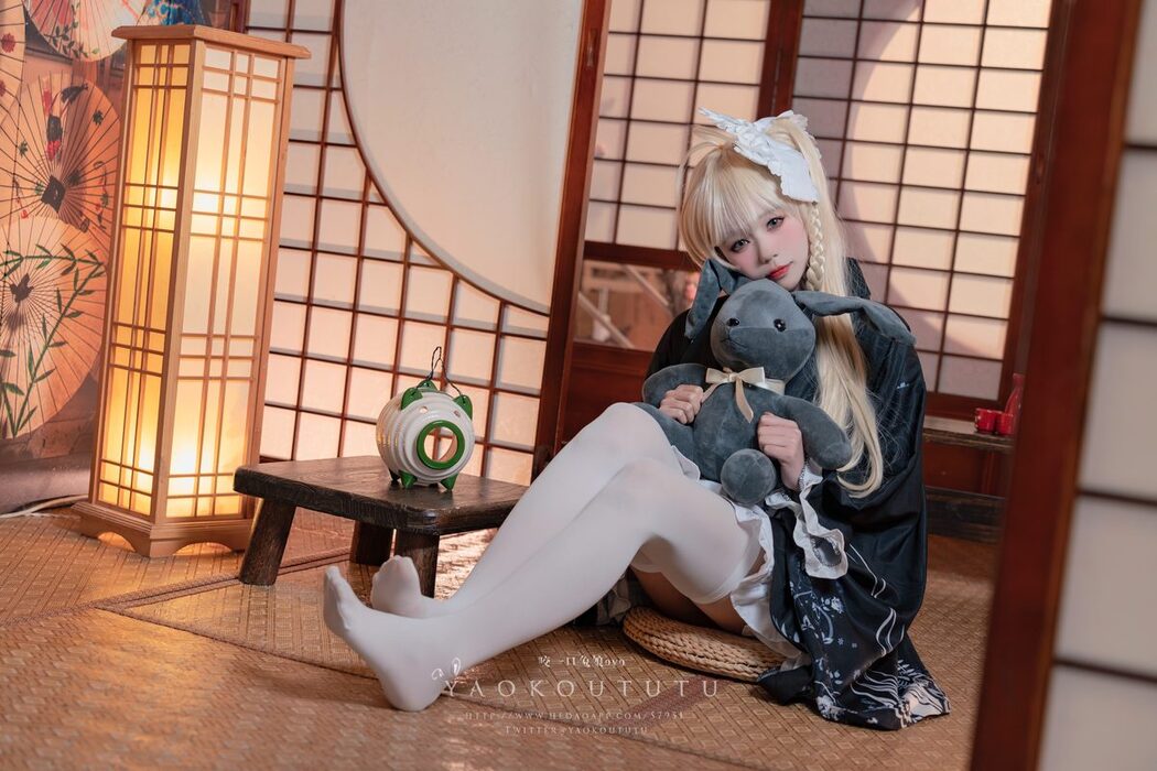 Coser@黏黏团子兔 – 六月T3专属特典『穹妹浴衣』