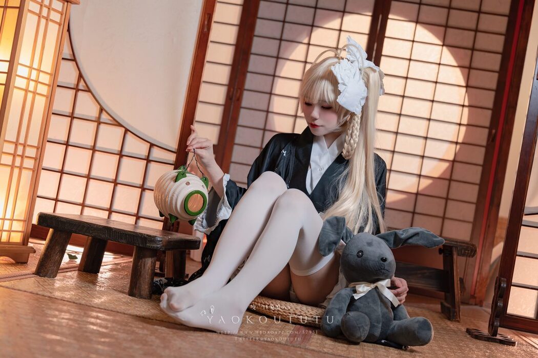 Coser@黏黏团子兔 – 六月T3专属特典『穹妹浴衣』