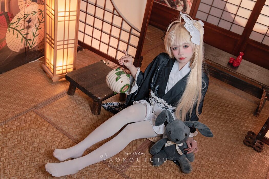 Coser@黏黏团子兔 – 六月T3专属特典『穹妹浴衣』