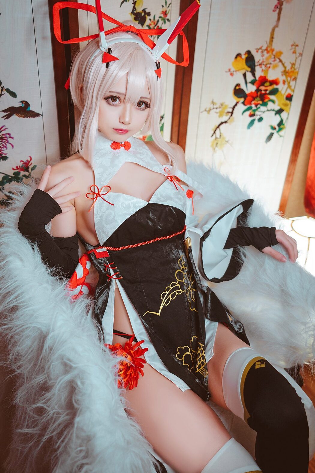 Coser@沖田凜花Rinka – Ayanami Cheongasm Cover Photo