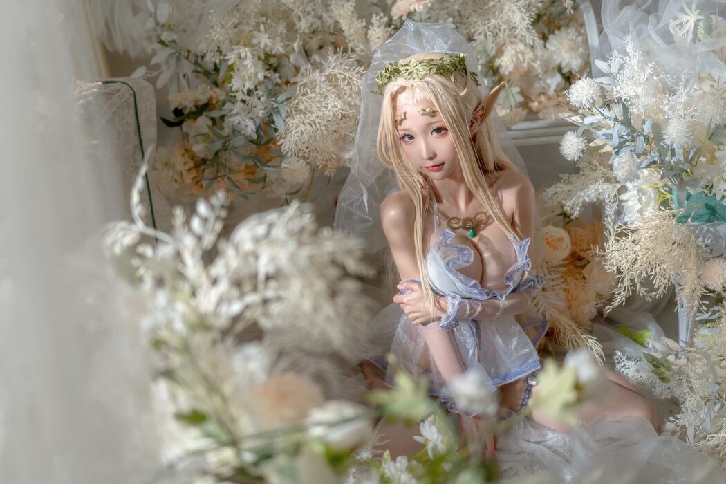 Coser@蠢沫沫 – White Elf B