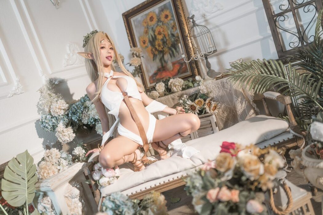 Coser@蠢沫沫 – White Elf A