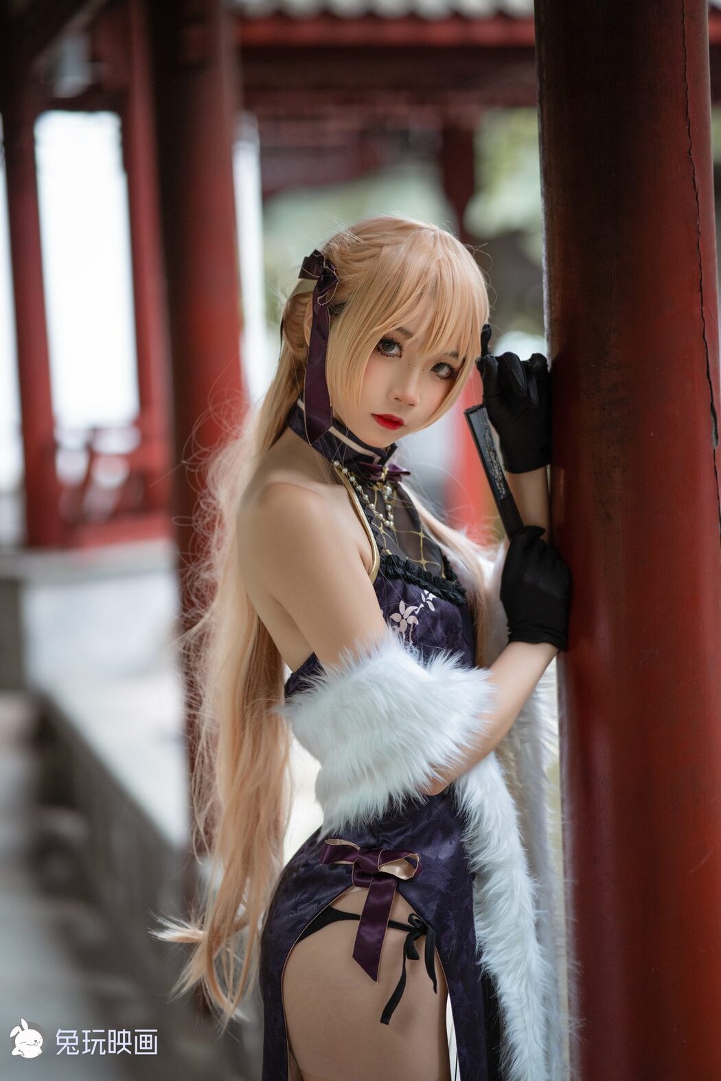 Coser@兔玩映画 Vol.053 紫雨心