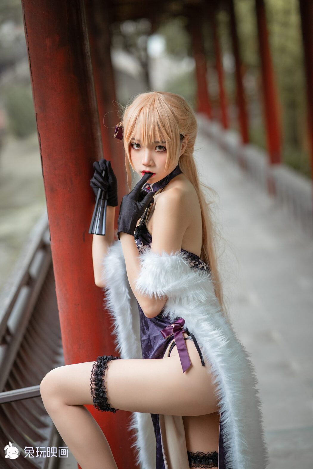 Coser@兔玩映画 Vol.053 紫雨心